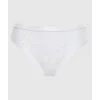 Buy Coton D'Arum Organic Cotton Brief with Lace-White