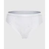 Buy Coton D'Arum Organic Cotton Brief with Lace-White