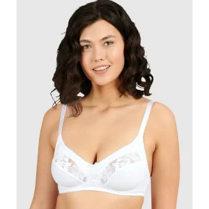 Buy Coton d'Arum Wirefree Organic Cotton Bra-White