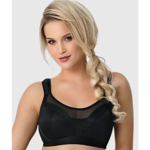 Buy Crop Top Style Full Bust Wirefree Sports Bra