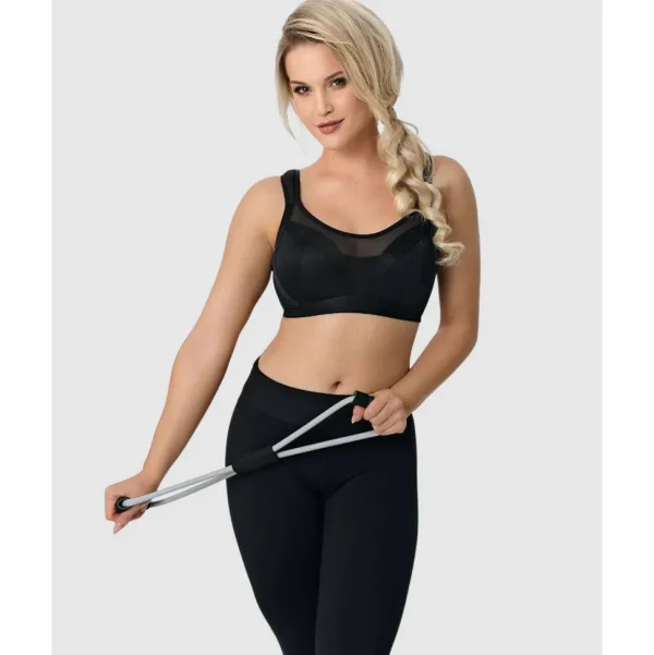 Buy Crop Top Style Full Bust Wirefree Sports Bra