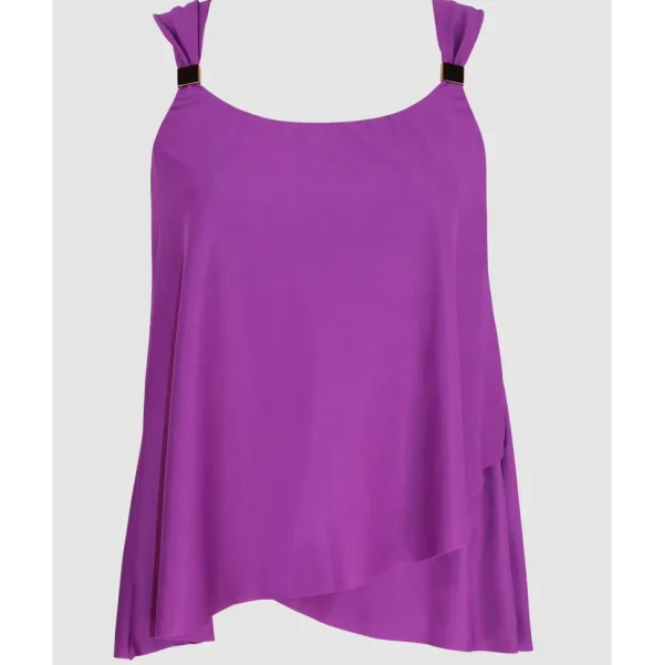 Buy Dazzle Underwired Draped Tankini Top
