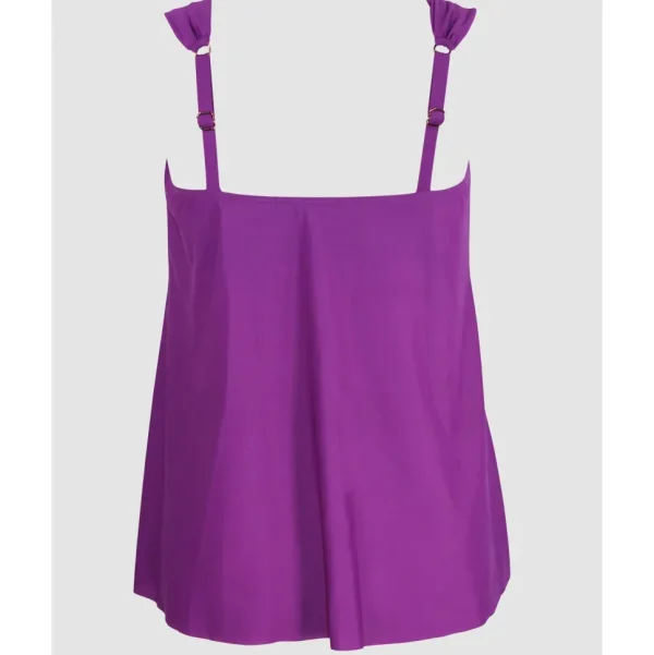 Buy Dazzle Underwired Draped Tankini Top