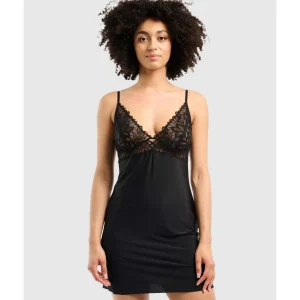 Buy Divine Envie Sustainable Chemise Nightdress with Lace