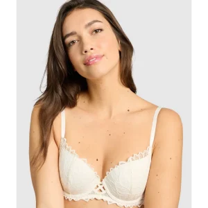 Buy Divine Padded Wired Lace Bra