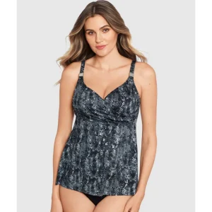 Buy Dragonstone Surplice Loose Fit Wired Tankini Top