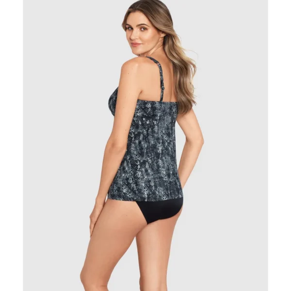 Buy Dragonstone Surplice Loose Fit Wired Tankini Top