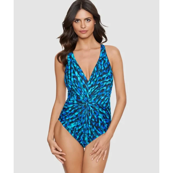 Buy Drew V Neck One Piece Shaping Swimsuit