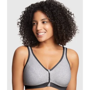 Buy Eden Organic Cotton Wirefree Front Open Bra