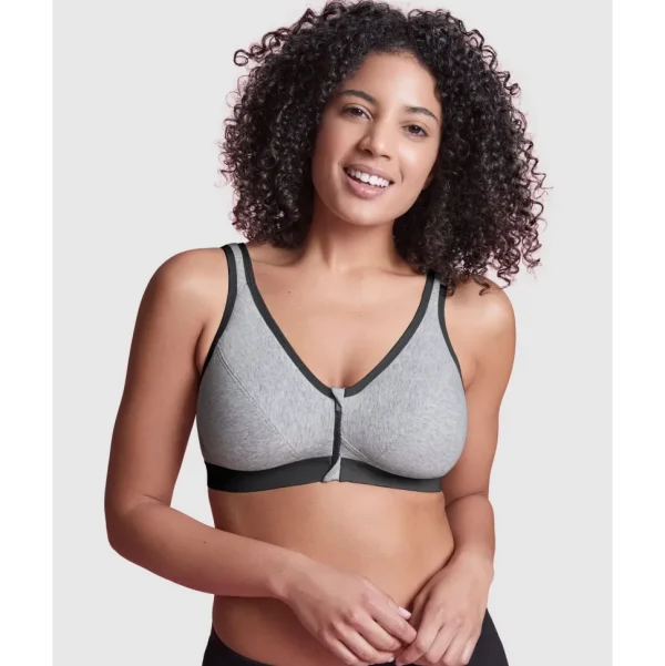 Buy Eden Organic Cotton Wirefree Front Open Bra