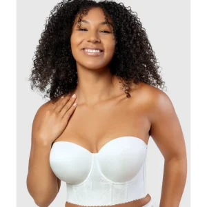 Buy Elissa Seamless Padded Longline Strapless Bra Style Gallery