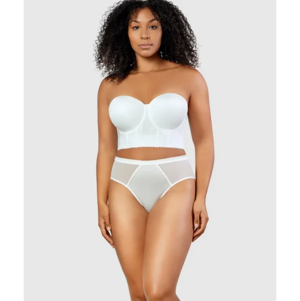 Buy Elissa Seamless Padded Longline Strapless Bra Style Gallery