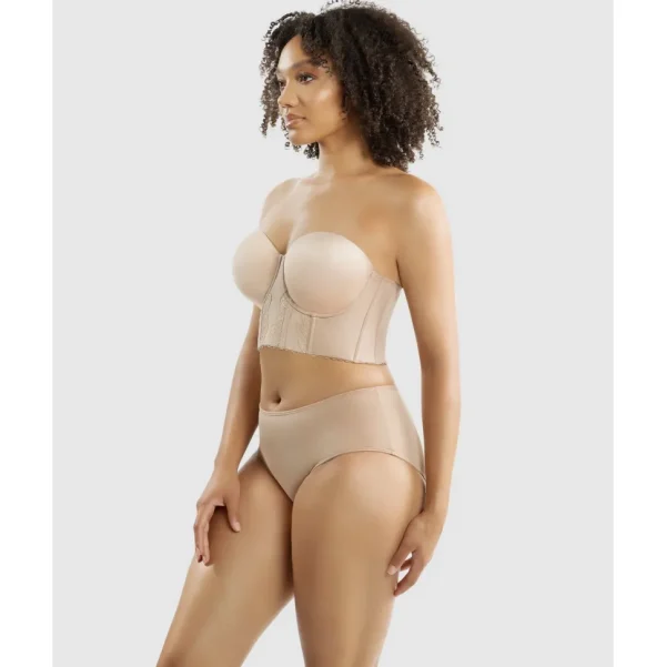 Buy Elissa Seamless Padded Longline Strapless Bra