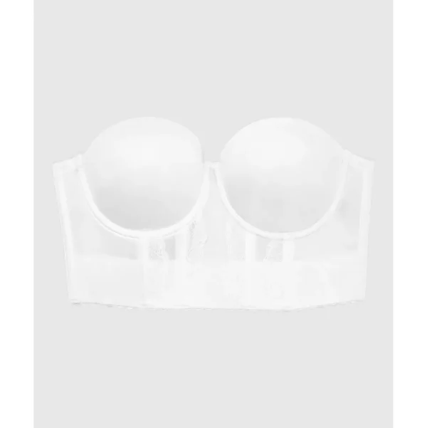 Buy Elissa Seamless Padded Longline Strapless Bra Style Gallery