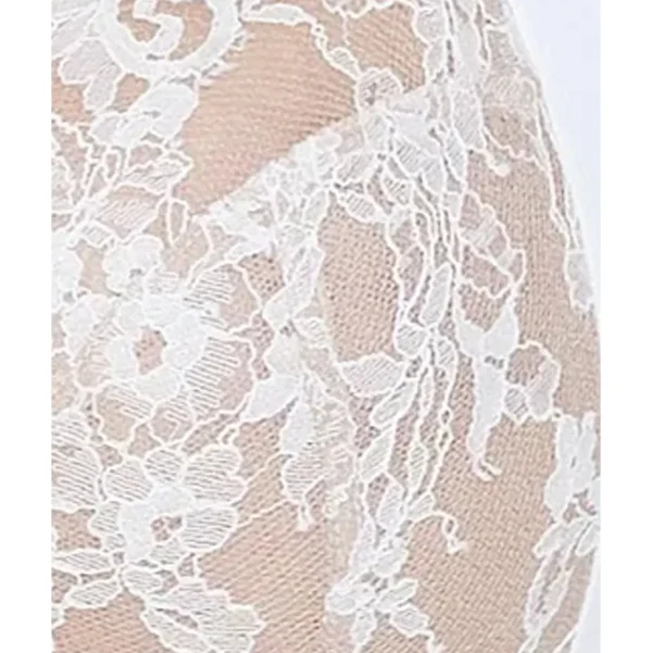 Buy Entice Fuller Bust Sheer Lace Bra with Side Support White/Nylon