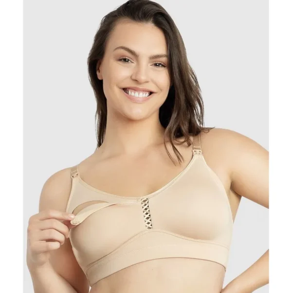 Buy Erika Seamless Wirefree Nursing Bra-Bare