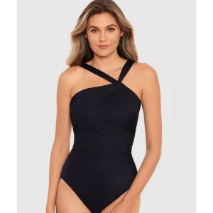 Buy Europa Asymmetric Underwired Shaping Swimsuit