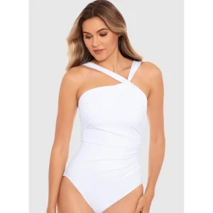 Buy Europa Asymmetric Underwired Shaping Swimsuit