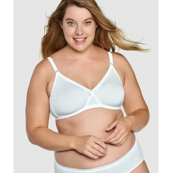 Buy Firm Support Wirefree 100% Cotton Bra