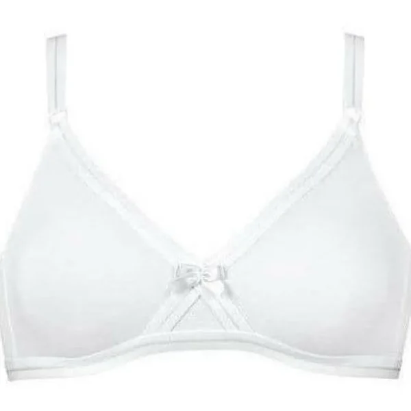 Buy Firm Support Wirefree 100% Cotton Bra