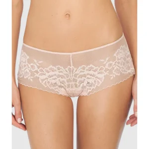 Buy Flora Sheer Lace Hipster Girl Brief Cameo Rose