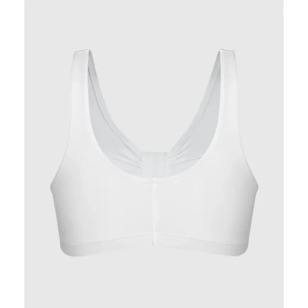 Buy Front Close Wirefree Low-Impact Cotton Sports Bra