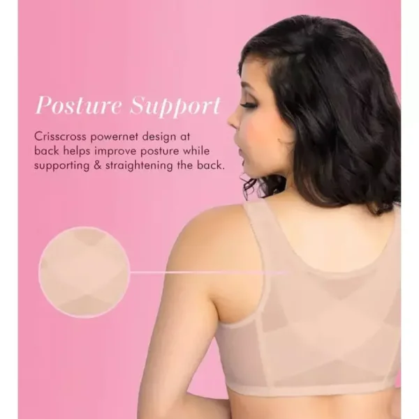 Buy Front Close Wireless Lace Posture Bra