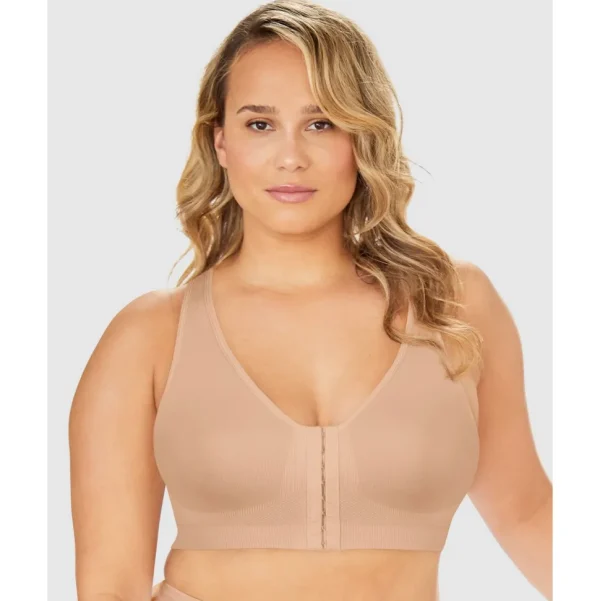 Buy Fully® Seamless Wirefree Front Close Bra