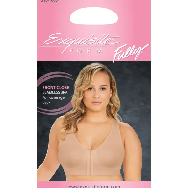 Buy Fully® Seamless Wirefree Front Close Bra