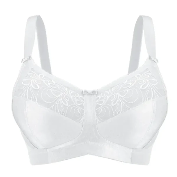 Buy Fully® Soft Cup Supportive Wirefree Bra With Embroidery