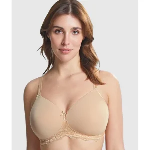 Buy Georgia Wirefree T-Shirt Style Mastectomy Bra with Cotton & Lace