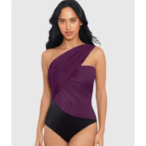 Buy Goddess One Shoulder Tummy Control Swimsuit