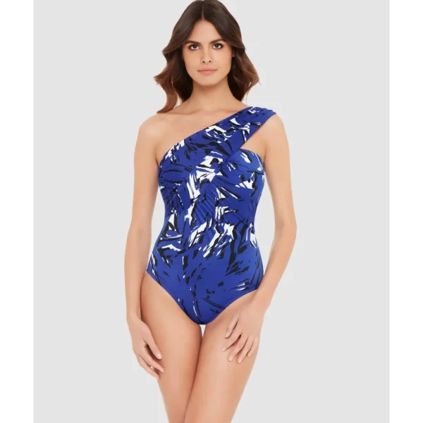 Buy Goddess One Shoulder Tummy Control Swimsuit