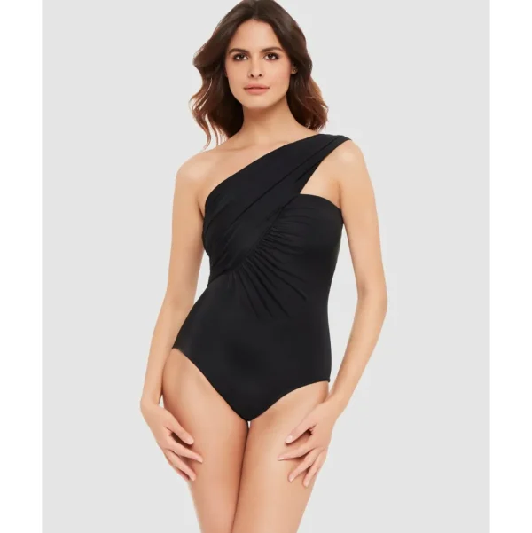 Buy Goddess One Shoulder Tummy Control Swimsuit