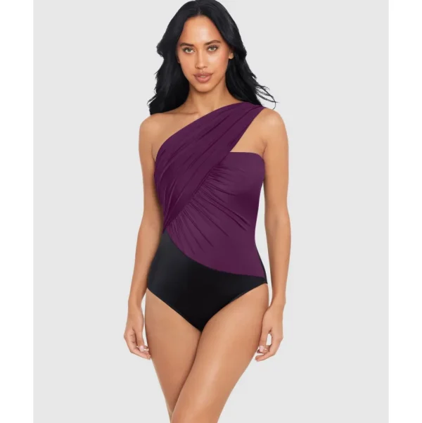 Buy Goddess One Shoulder Tummy Control Swimsuit