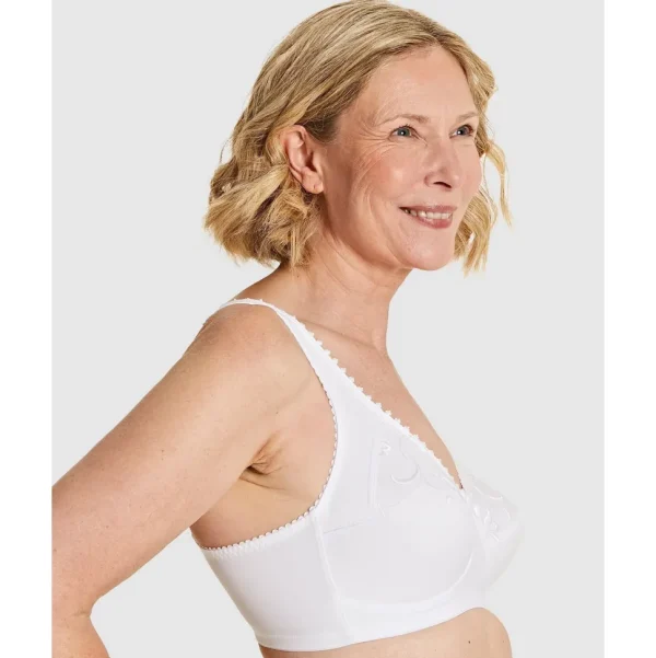 Buy Grace Wirefree Cotton Full Cup Support Bra