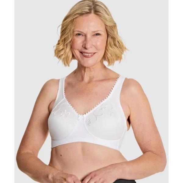 Buy Grace Wirefree Cotton Full Cup Support Bra