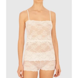 Buy Heavenly Sheer Lingerie Lace Camisole White