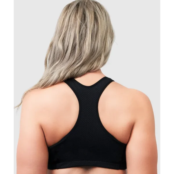 Buy High Impact Active Crop Top Sports Bra-Black