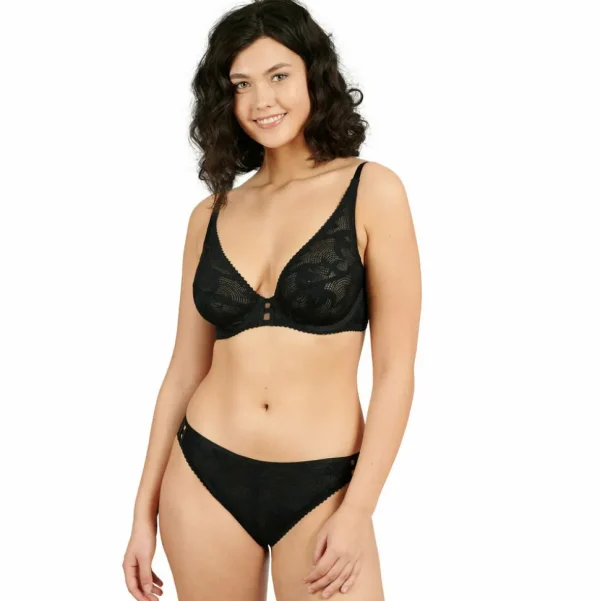 Buy Hirondelle Underwired Lace Plunge Bra