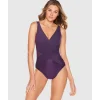 Buy Illusionists Crossover Draped Shaping Swimsuit
