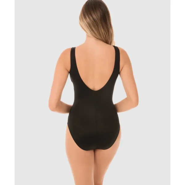 Buy Illusionists Crossover Draped Shaping Swimsuit