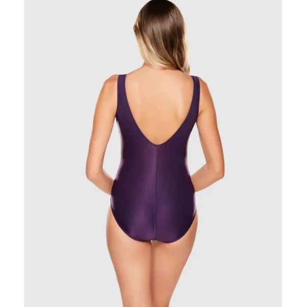 Buy Illusionists Crossover Draped Shaping Swimsuit