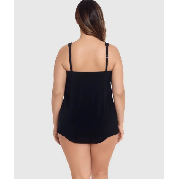 Buy Illusionists Mirage Floaty Layered Tankini Top PLUS