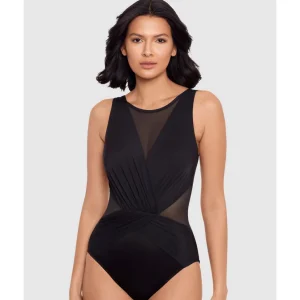 Buy Illusionists Palma Shaping High Neck Swimsuit DD Cup