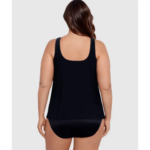 Buy Illusionists Ursula High Neck Underwired Plus Size Tankini Top