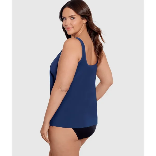 Buy Illusionists Ursula High Neck Underwired Plus Size Tankini Top