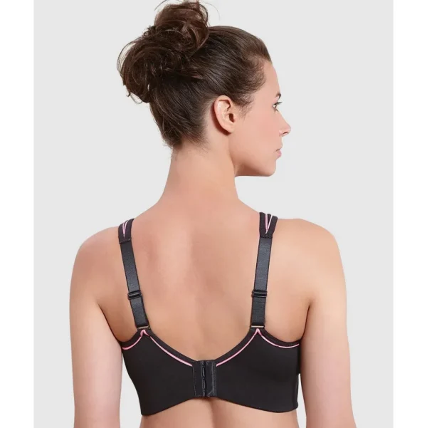 Buy Impact Free 100% Cotton High Neck Wirefree Sport Bra