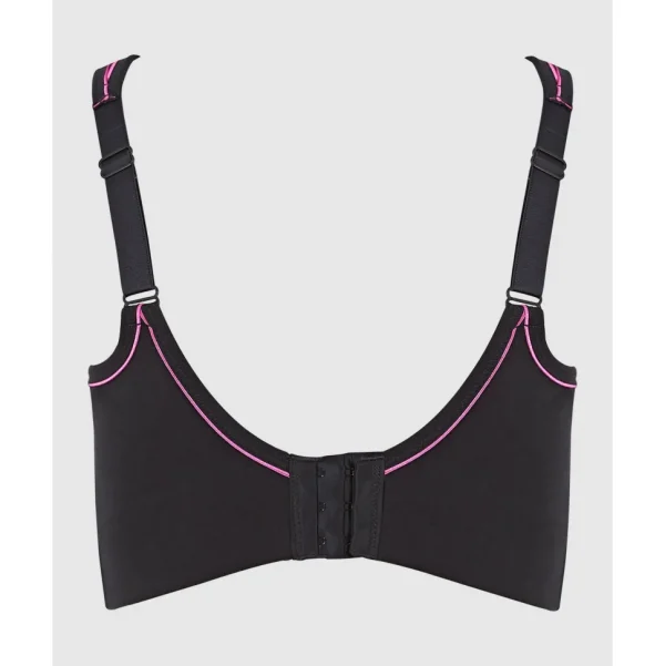 Buy Impact Free 100% Cotton High Neck Wirefree Sport Bra