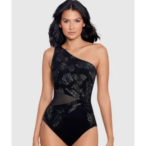 Buy Iridium Minx Underwired One Shoulder Shaping Swimsuit